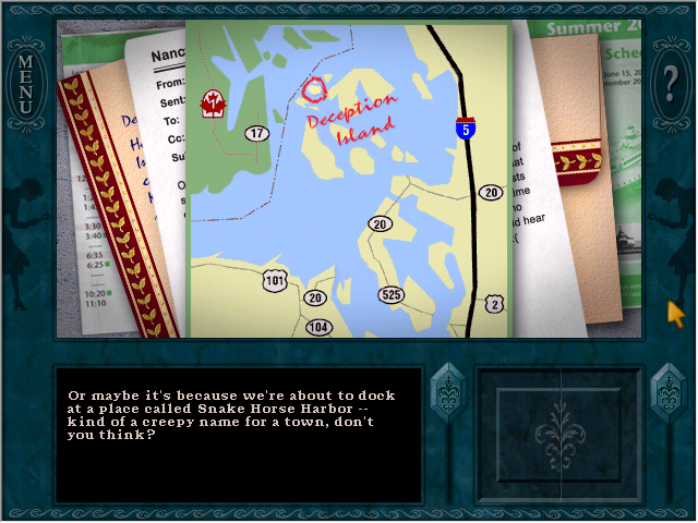 a screenshot of Danger on Deception Island